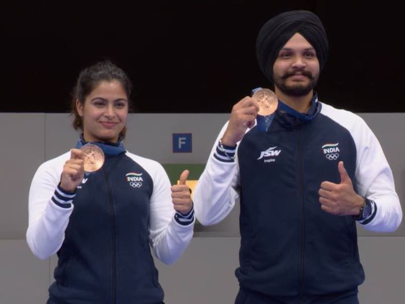 Manu Bhaker and Sarabjot Singh created history and won the second ...